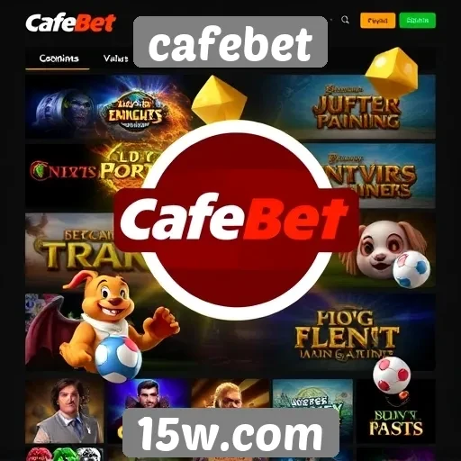 Variedade de jogos disponíveis no cafebet